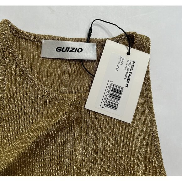 GUIZIO Odette Dress in Gold - Picture 4 of 5